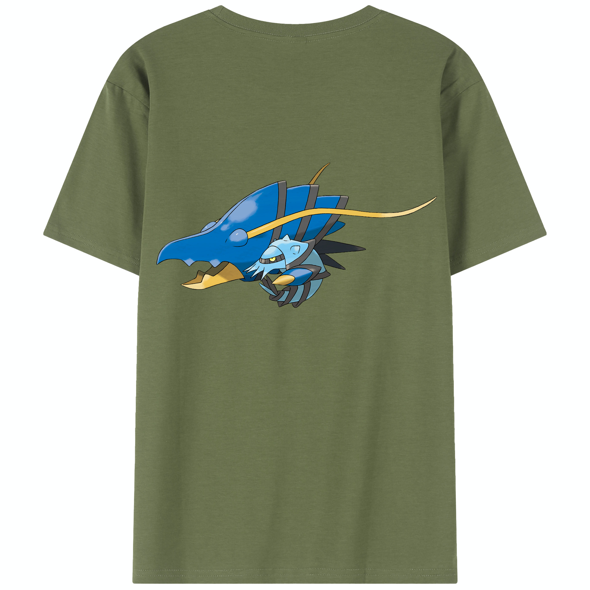（画像用） ポケットモンスター Pokémon 綿100％半袖Tシャツ（背面プリント）
